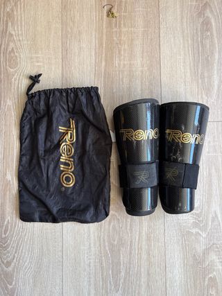 Pack Espinilleras y Guantes Hockey Patines