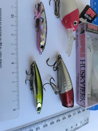 Señuelos depredadores spinning casting