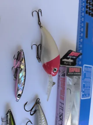 Señuelos depredadores spinning casting