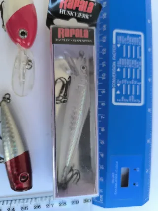 Señuelos depredadores spinning casting