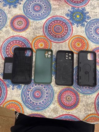 Lote 4 Fundas iPhone 12 Pro