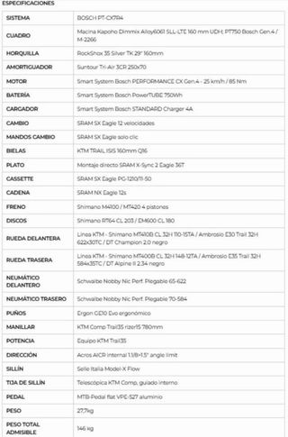 KTM Kapoho 7973 Bicicleta Eléctrica