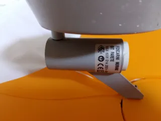 Lampada Foscarini Bit Parete Arancione Danneggiata