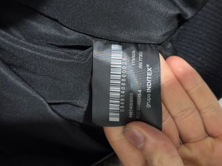 Giubbotto Bomber nero metallizzato effetto pelle