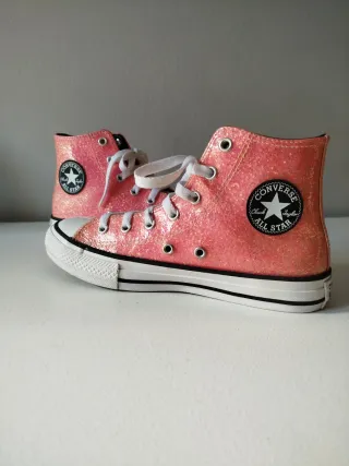 Zapatillas Converse All Star Glitter Rosas