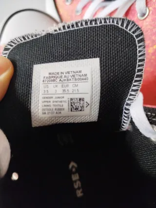 Zapatillas Converse All Star Glitter Rosas