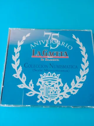 Colección de 6 monedas conmemorativa plata