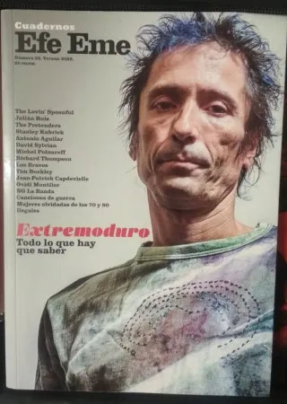 Cuadernos Efe Eme Extremoduro Robe Iniesta