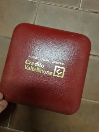 Medaglione in bronzo Credito Valtellinese Lodigian