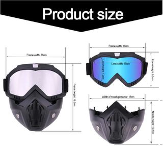 Gafas Motocross Antiviento y Antipolvo