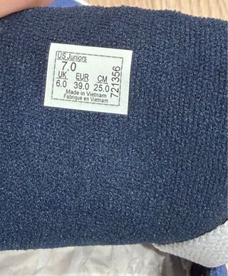 Zapatillas Vans Azules Talla 39 Nuevas