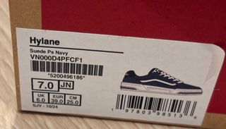 Zapatillas Vans Azules Talla 39 Nuevas