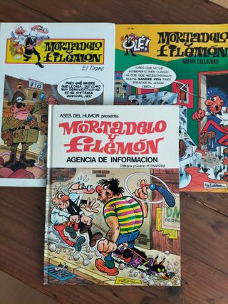 Mortadelo y Filemón (Tres títulos diferentes)
