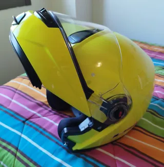 Casco LS2 Amarillo, talla L