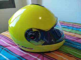 Casco LS2 Amarillo, talla L