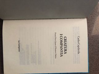 Criatura i companyia (Catalan Edition)