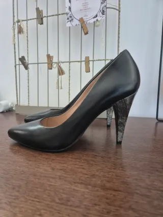 JB Martin Zapatos de Salón Piel Negros