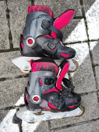 Rollerblade Oxelo Bambino/a Rosso/Nero
