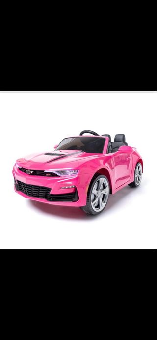 Coche eléctrico infantil Camaro rosa