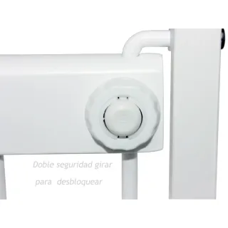 Cuna colecho de madera blanca