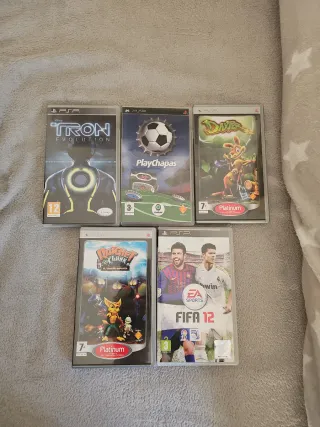 Juegos PSP: TRON, FIFA 12, Ratchet & Clank