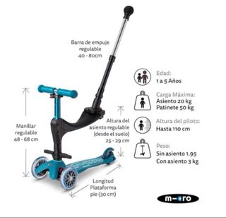Patinete Mini Micro Evolutivo