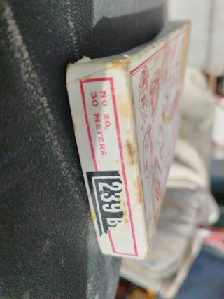 Tapa cartón Hilos Lister & Co. Ltd.