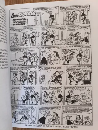 DOÑA TOMASA ESCOBAR MAESTROS DEL COMIC