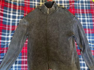 Jersey Pull&Bear gris cremallera