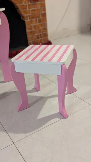 Tocador de maquillaje para niña