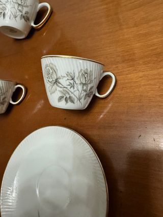 Juego de café porcelana Santa Clara