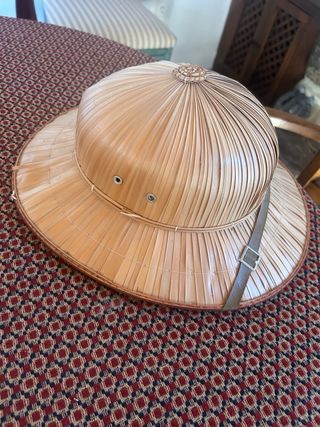 Sombrero colonial de paja