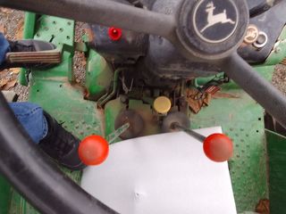 Tractor John Deere 2140 DT con pala