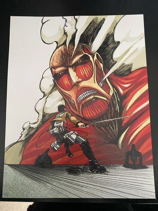 Láminas Ataque a los Titanes SALVAT