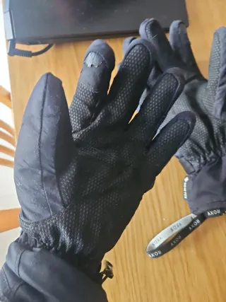 Guantes de esquí Roxy negros talla M goretex