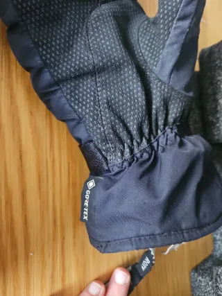 Guantes de esquí Roxy negros talla M goretex