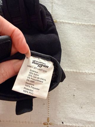 Guantes Moto Mujer D3O Jet Lady