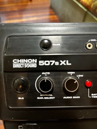 Cámara Super8 Chinon 507s XL Direct Sound