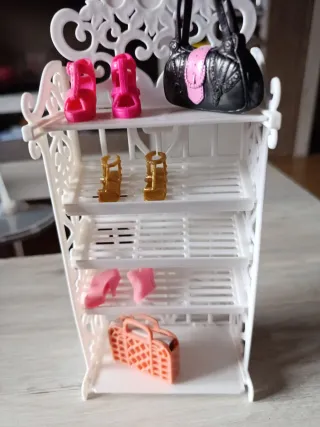 Mueble Juguete Barbie con Accesorios