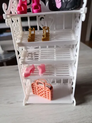 Mueble Juguete Barbie con Accesorios