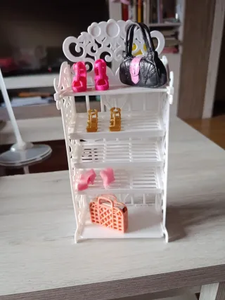 Mueble Juguete Barbie con Accesorios