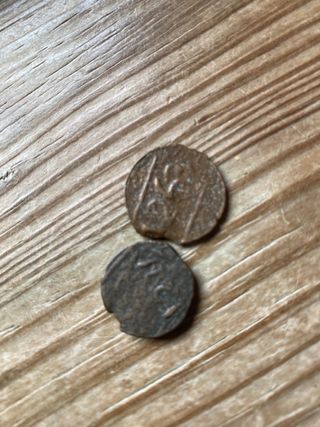 Lote 4 monedas Falus Marruecos