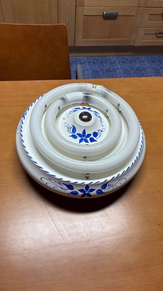 Lámpara de techo porcelana