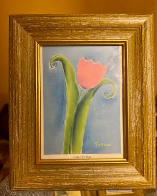 Set 4 Quadri Fiori Colorati