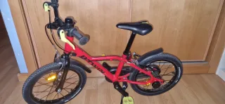 Bicicleta Btwin Roja 16 Infantil