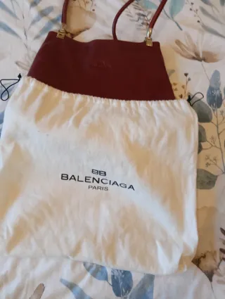Borsa Balenciaga in pelle rossa