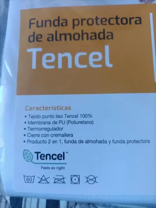 90cm Funda almohada impermeable