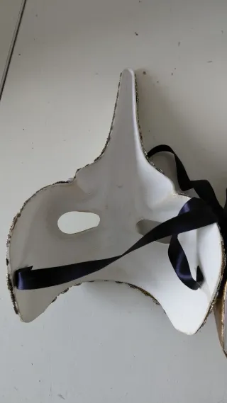 Coppia Maschere Veneziane Grandezza Naturale