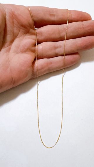 Collana Veneziana 45cm in Oro Giallo 18kt 750