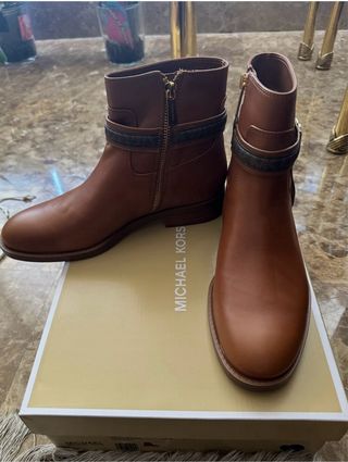 Botines Michael Kors Camel Talla 37